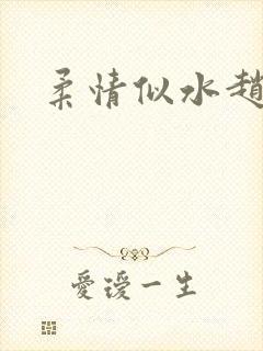 柔情似水赵雅儿