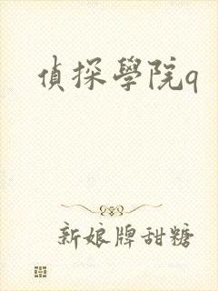 侦探学院q