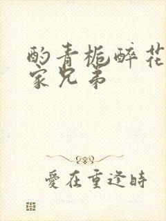酌青栀醉花阴贺家兄弟
