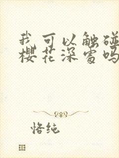 我可以触碰你的樱花深处吗