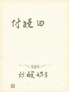 付晓田