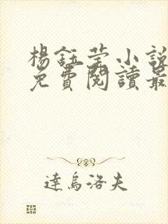 杨钰莹小说全文免费阅读最新章节