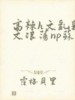 高辣h文乱乳h文浪荡np苏夏