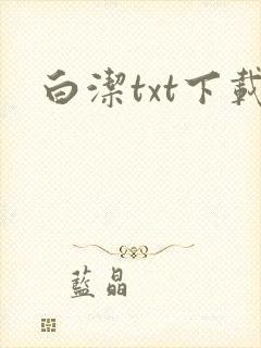 白洁txt下载