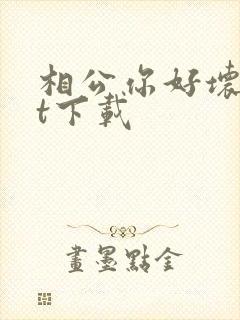 相公你好坏txt下载