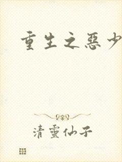 重生之恶少