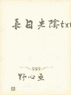 长日光阴txt