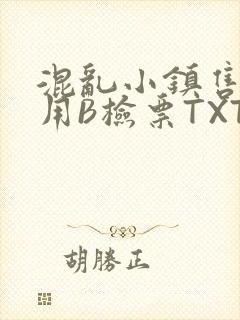 混乱小镇售票员用B检票TXT
