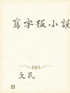写字板小说