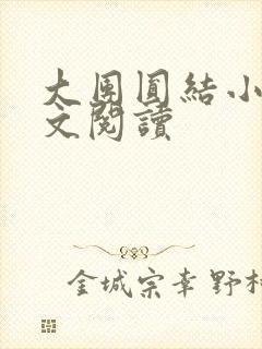 大团圆结小茹全文阅读