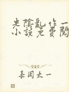 光阴乱作一团的小说免费阅读