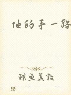 他的手一路下滑