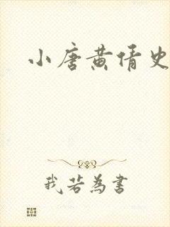 小唐黄倩史