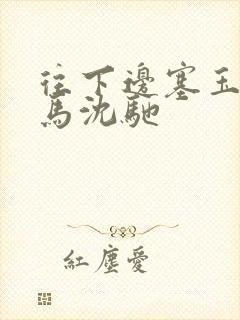 往下边塞玉器骑马沈驰