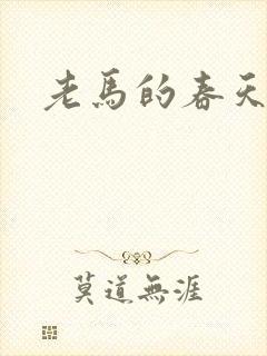 老马的春天敏静