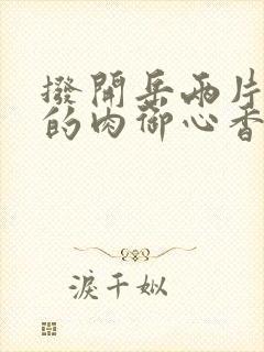 拨开岳两片肥嫩的肉御心香帅