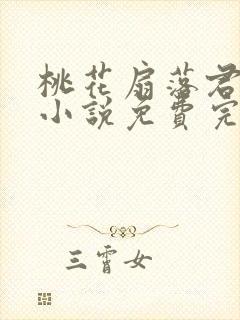 桃花扇落君不还小说免费完整版