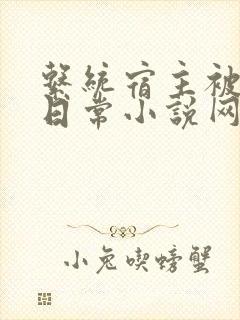 系统宿主被满的日常小说网盘