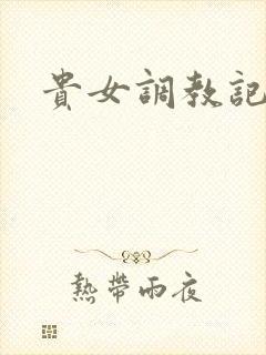 贵女调教记