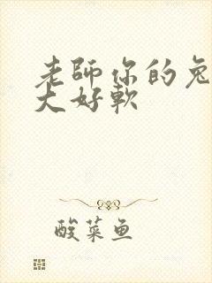 老师你的兔子好大好软