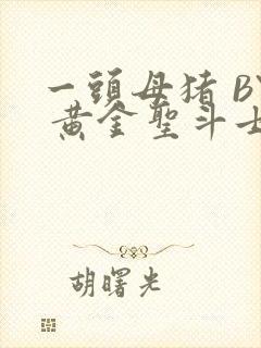 一头母猪 BY 黄金圣斗士