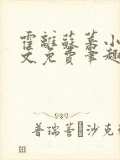 霍离苏莱小说全文免费笔趣阁