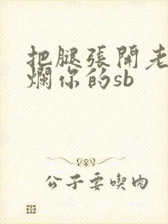 把腿张开老子臊烂你的sb