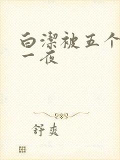 白洁被五个人玩一夜