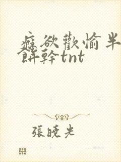 瘾欲欢愉半块小饼干tnt