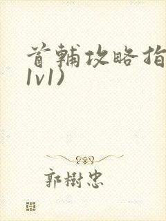 首辅攻略指南(1v1)