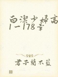 白洁少妇高义第1一178章