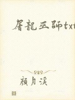 屠龙巫师txt