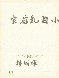 家庭乱日小说