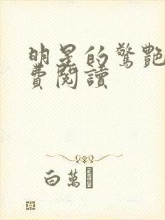 明星的惊艳史免费阅读