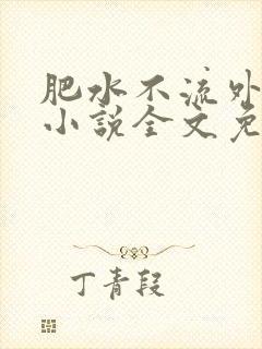 肥水不流外人田小说全文免费阅读1