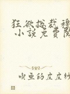 狂欲总裁穆非雪 小说免费阅读