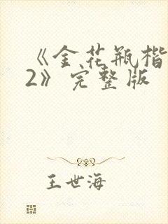 《金花瓶楷梅花2》完整版
