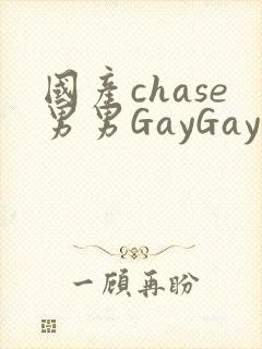 国产chase男男GayGay