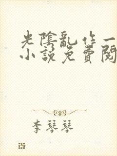 光阴乱作一团的小说免费阅读