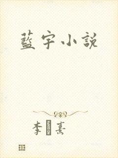 蓝宇小说
