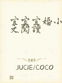 宜室宜婚小说全文阅读