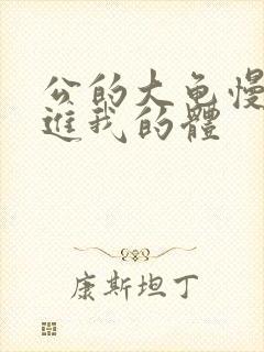 公的大龟慢慢挺进我的体