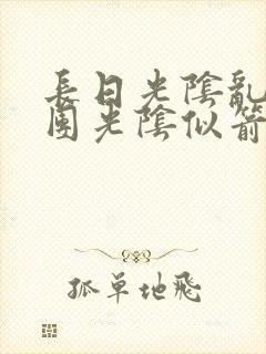 长日光阴乱作一团光阴似箭笔趣渺视频