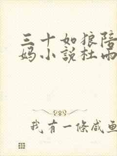 三十如狼陪读妈妈小说杜雨馨