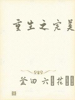 重生之完美一生