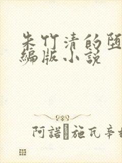 朱竹清的堕落改编版小说