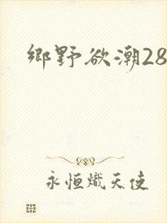 乡野欲潮28章