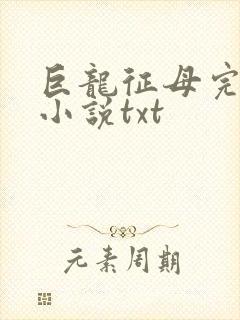 巨龙征母完结版小说txt