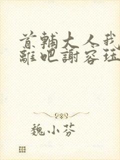 首辅大人我们和离吧谢容珏