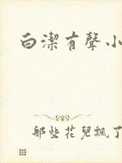 白洁有声小说